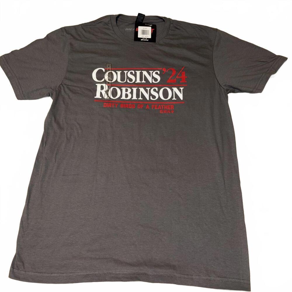 New NFL Atlanta Falcons Bijan Robinson Cousins collab 2024 T-Shirt Men’s